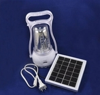 2W güneş enerjili led panel, AC ve DC şarj portlu acil durum ışığı led kamp, ​​USB telefon şarjı için