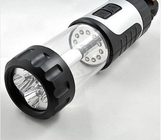 Şarj edilebilir iç pil 5 süper parlak beyaz LED el feneri kullanılan ve 12 hasır şapka LED LED fener kullanılan