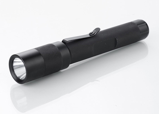 Cave ücretsiz çizik CREE LED Yüksek Güç El Feneri 5W Metal Klipsli