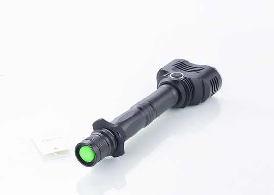 Anti-aşındırıcı 1800Lm Taktik LED El feneri, Şarj edilebilir Led meşale