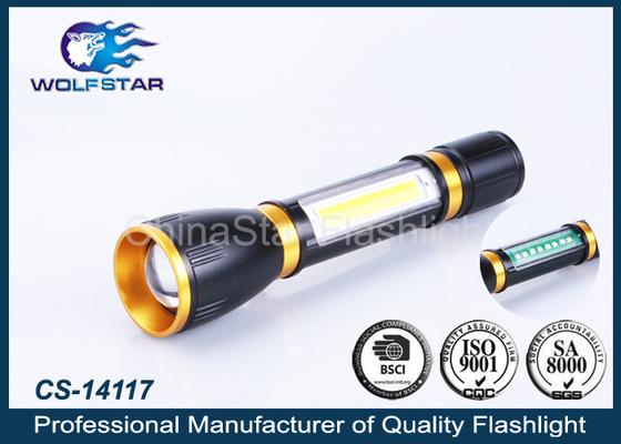 Patentli Dayanıklı Alüminyum Alaşımlı Taktik LED El feneri COB LED Torch