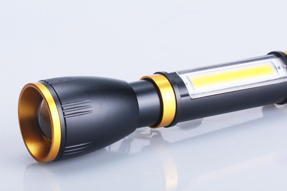 Patentli Dayanıklı Alüminyum Alaşımlı Taktik LED El feneri COB LED Torch