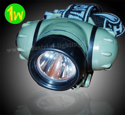1 Watt High Power LED Başkanı Torch, Cree şarj edilebilir kafa meşale 14000MCD