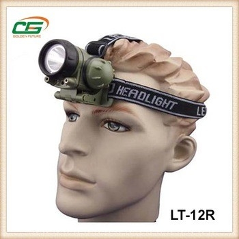 Yüksek gücü 3W CREE LED kafa feneri / Far ile şarj edilebilir batarya