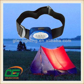 Kuru pil Mini kamp Led Far 5PCS ile beyaz LED, 14000MCD