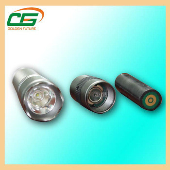 Süper Parlak 3 Watt Endüstriyel Ledli El feneri, Küçük Led Torch Alüminyum 3.7V