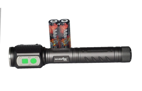 Yüksek lümenli taktik led fener, 7.4V CREE Led Torch Seyahat için ışık