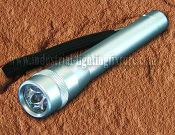 Beyaz Alüminyum Led El feneri Torch Yüksek Lumen 14000MCD / Led