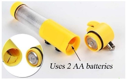 Yüksek Lumen Akülü Torch 2 AA, Acil Led El Feneri