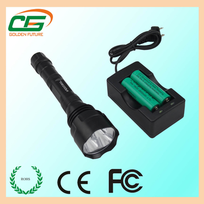LED el feneri el feneri şarj edilebilir yüksek güç Cree T6 Led el feneri