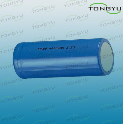 Fener için yüksek güç 32650 3.2V 4000mAh LiFePO4 Rechargeable batarya hücre