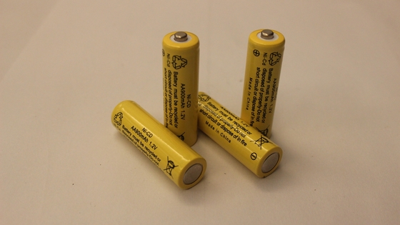 AA 1.2V 900mAh NiCD Şarj Edilebilir El Feneri Pili Şarj Edilebilir Meşale Pili
