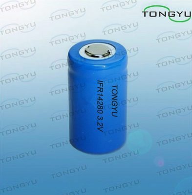 Güneş LED Işıklar / Fener İçin Düşük Self-deşarj LiFePO4 şarj edilebilir pil 3.2V V 320mAh