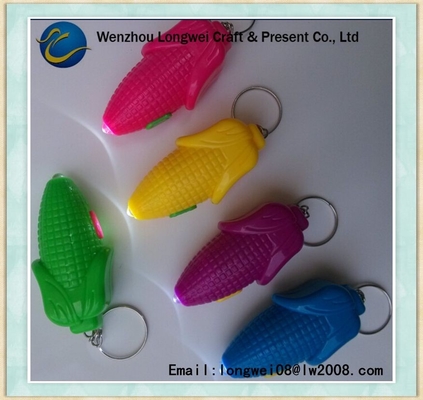 Solar El feneri Plastik Carabiner Anahtarlık, OEM LED Anahtarlık