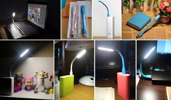 Taşınabilir USB LED Işıklar dizüstü için, Mini LED Işık Fener El feneri