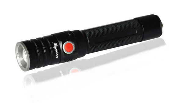 Yüksek güçlü LED Zoom Fener, acil 5 modlu Led Torch
