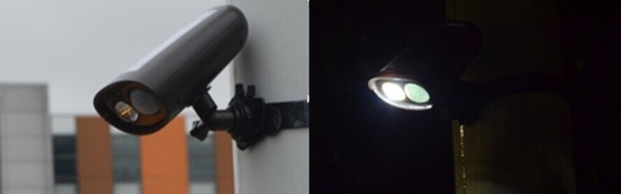 Cree 250lm LED Solar Yard Işıkları, 2W LED Torch duvar montajlı ışık armatürleri