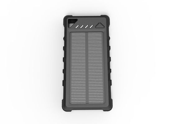 Plastik Suya Dayanıklı USB 5V 2A Li-polimer Güneşli 16000mAh Güç Bankası