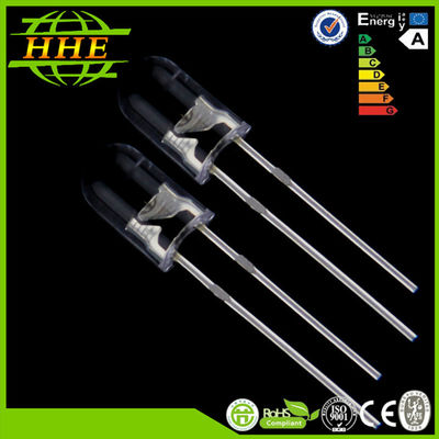 UV LED Diyot Yuvarlak 3mm 5mm 8mm, LED ekran ultraviyole led 30 derece İzleme açısı
