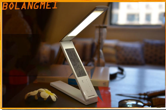 Alüminyum Alaşımlı USB LED Masa Lambası LCD Takvim / LED Okuma Işık Yatağı