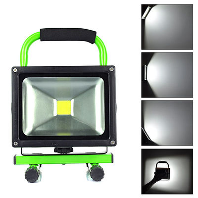 Şarj edilebilir Standby Taşınabilir Led Projektör Yedekleme, 20 w led sel ışık