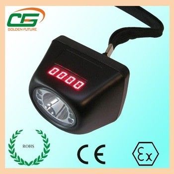 Endüstriyel Kablosuz 1 Watt Mağaracılık Far, Akülü Madencilik Işık Yüksek Güç