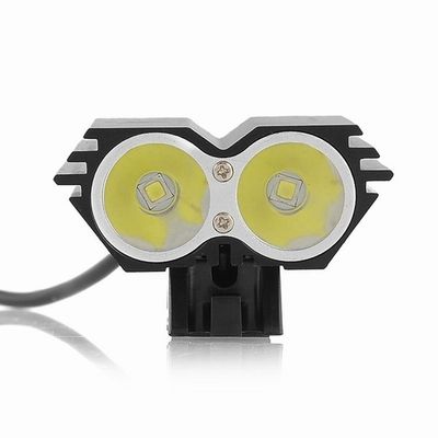 Güneş Fırtınası 5000 Lümen 2x CREE XML U2 LED Dağ Bisiklet Işığı / Bisiklet Far