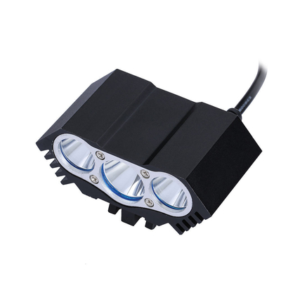 Süper Parlak 6000Lm 3x CREE XM-L U2 Dinamo Bisiklet Işık Alüminyum Alaşımı