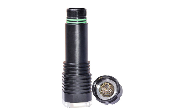 Yüksek güçlü 800LM LED Dalış Torch, Siyah 5 modlu led dalış el feneri