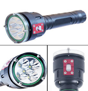 5 Led Yüksek Lümen LED Dalış Torch 100m Sualtı Led Dalış El Feneri