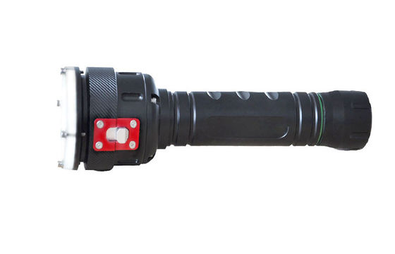 Siyah 2400LM LED Dalış Meşalesi
