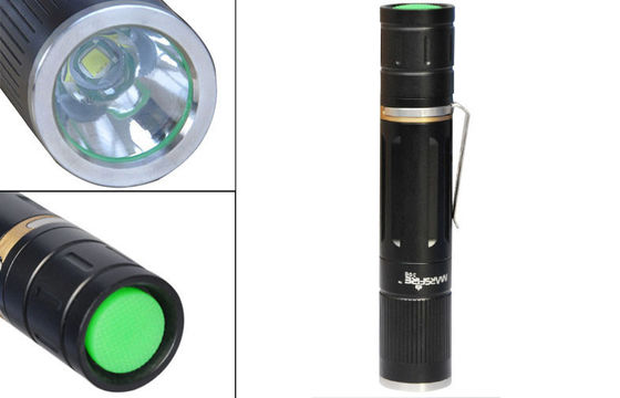 Yüksek yoğunluklu Uzun Ömürlü yürüyüş Çok fonksiyonlu, serin beyazlı Led Cree Torch