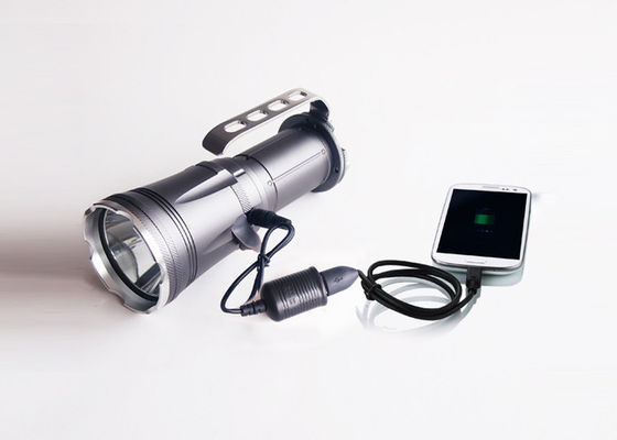 1300 lm Yüksek Gerilim CREE XM - L T6 USB USB ile Meşhedeli Işık Fener